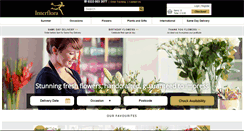 Desktop Screenshot of interflora.co.uk