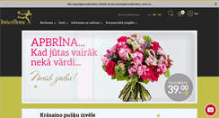Desktop Screenshot of interflora.lv