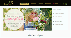 Desktop Screenshot of interflora.no